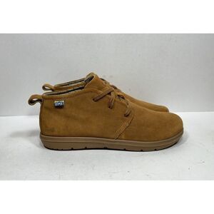 Lems Chukka Boots Men’s Size 11.5 Tan Suede Lion’s Mane Ankle Shoes